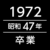 1972 グループのロゴ