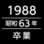 1988 グループのロゴ